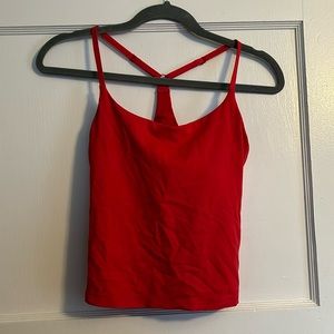 Outdoor Voices red workout tank